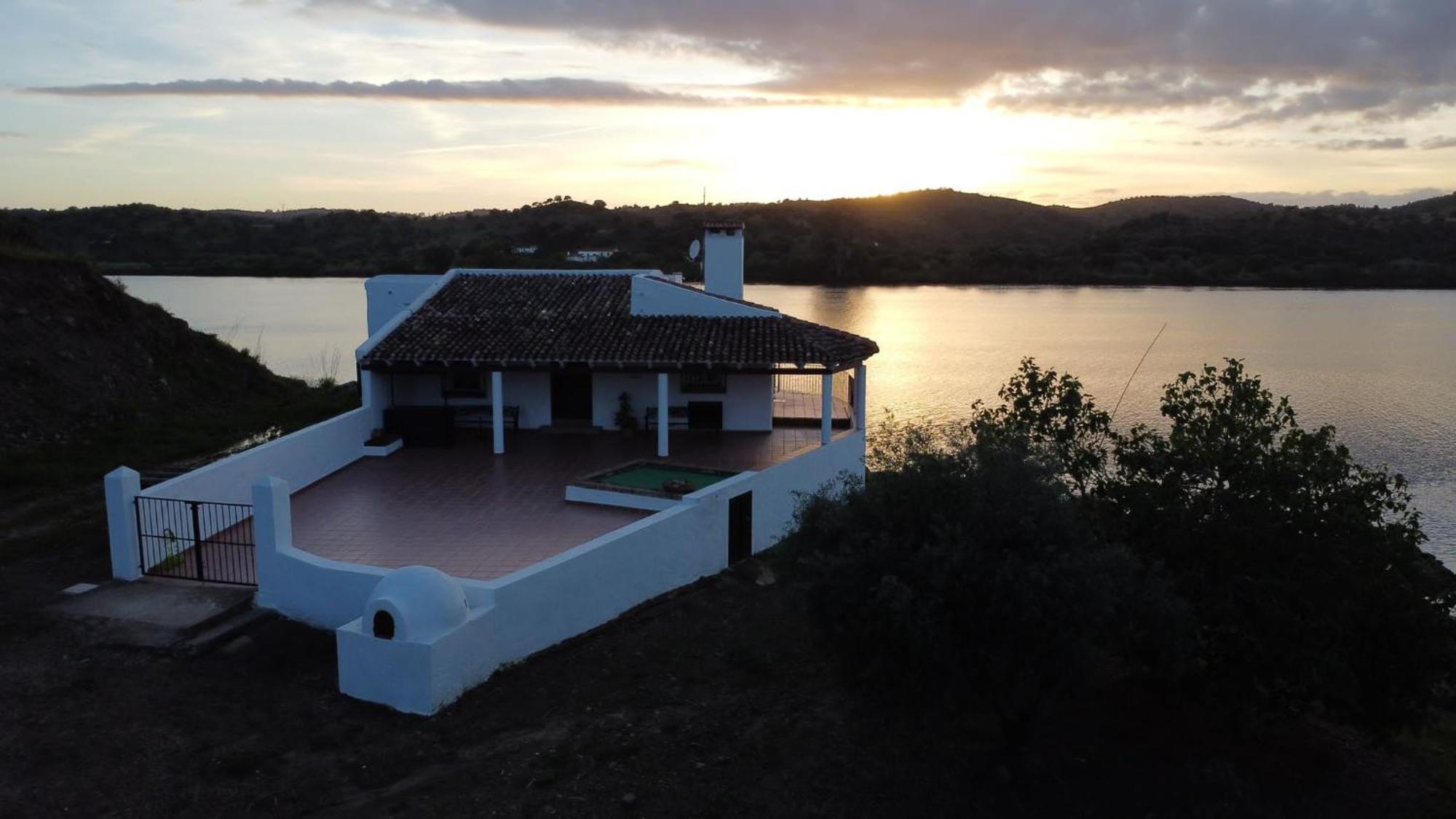 Magnifica Casa A Orillas Del Guadiana Уелва Екстериор снимка